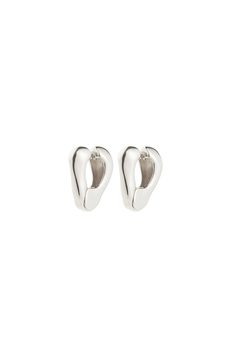 FREED SILVER PLATED EARRINGS