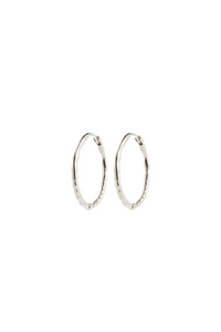 BETWEEN SILVER PLATED EARRINGS