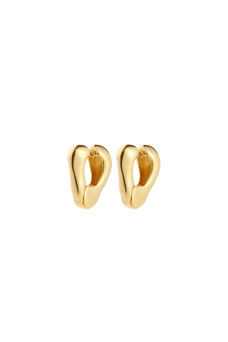 FREED GOLD PLATED EARRINGS