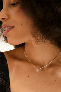 EMMETT SILVER PLATED NECKLACE
