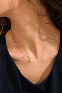 HADLEY SILVER PLATED NECKLACE