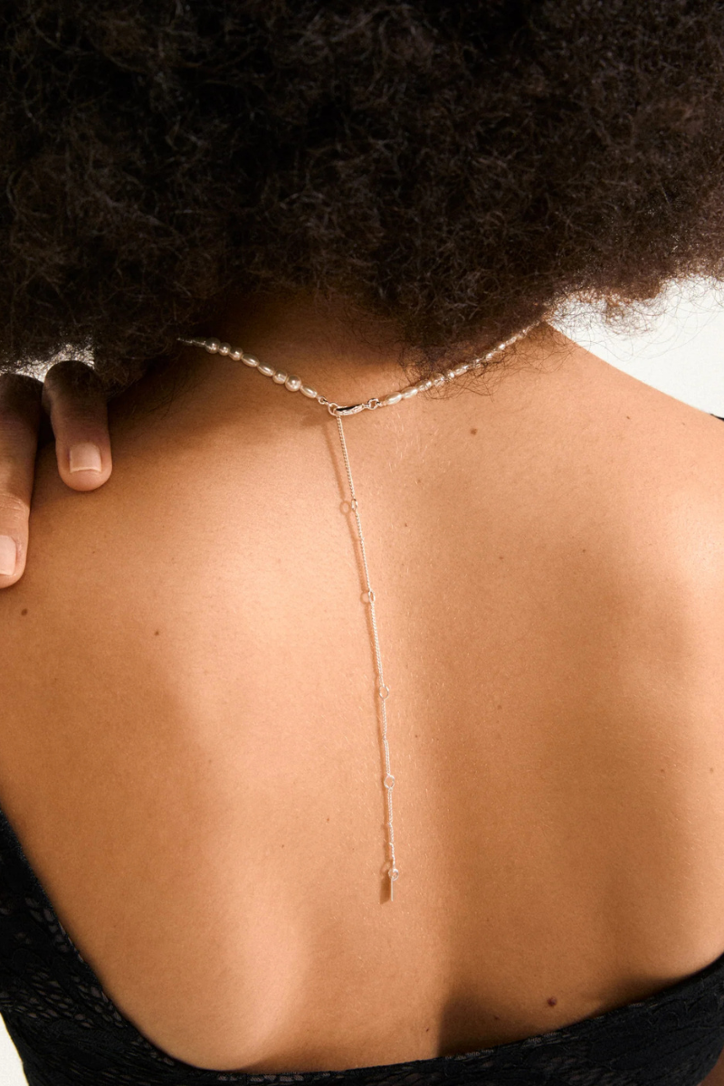 ELLIANA SILVER PLATED NECKLACE