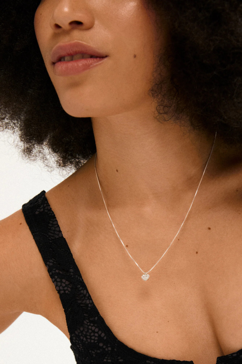 EMMETT SILVER PLATED NECKLACE