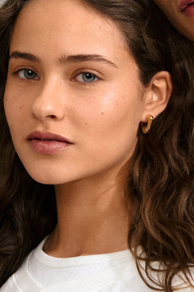 FREED GOLD PLATED EARRINGS
