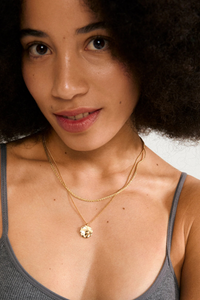 DECLAN 2 IN 1 GOLD PLATED NECKLACE