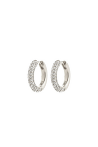 TATUM MD SILVER PLATED EARRINGS