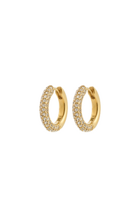 TATUM MD GOLD PLATED EARRINGS