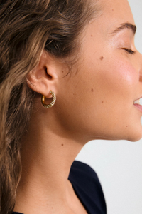 TATUM MD GOLD PLATED EARRINGS