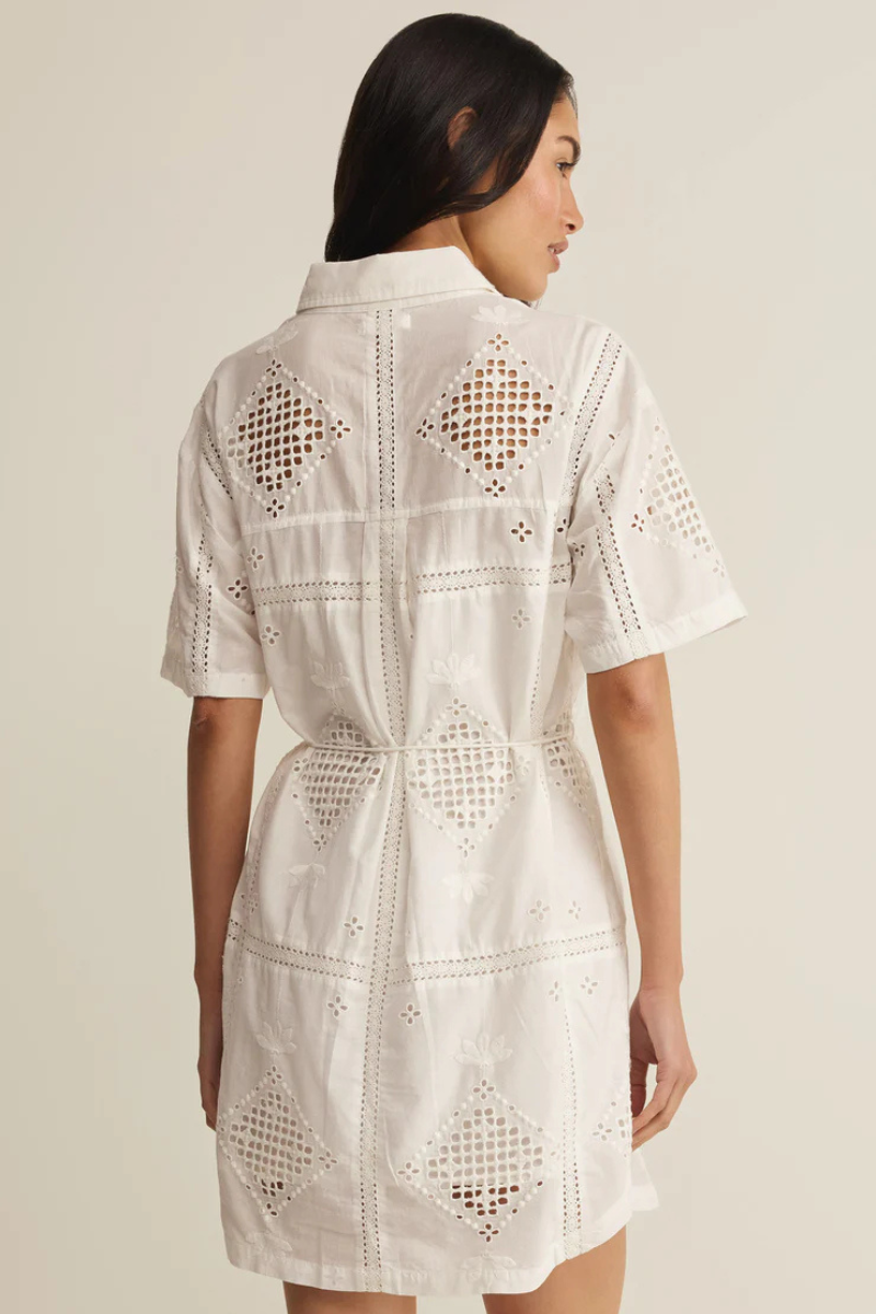 ANNABELLE EYELET DRESS