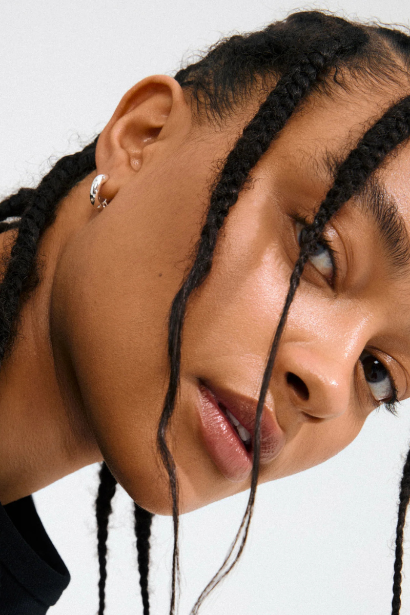 NEVAEH SILVER PLATED EARRINGS