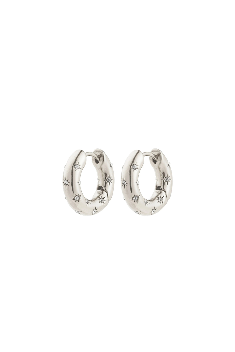 NEVAEH SILVER PLATED EARRINGS