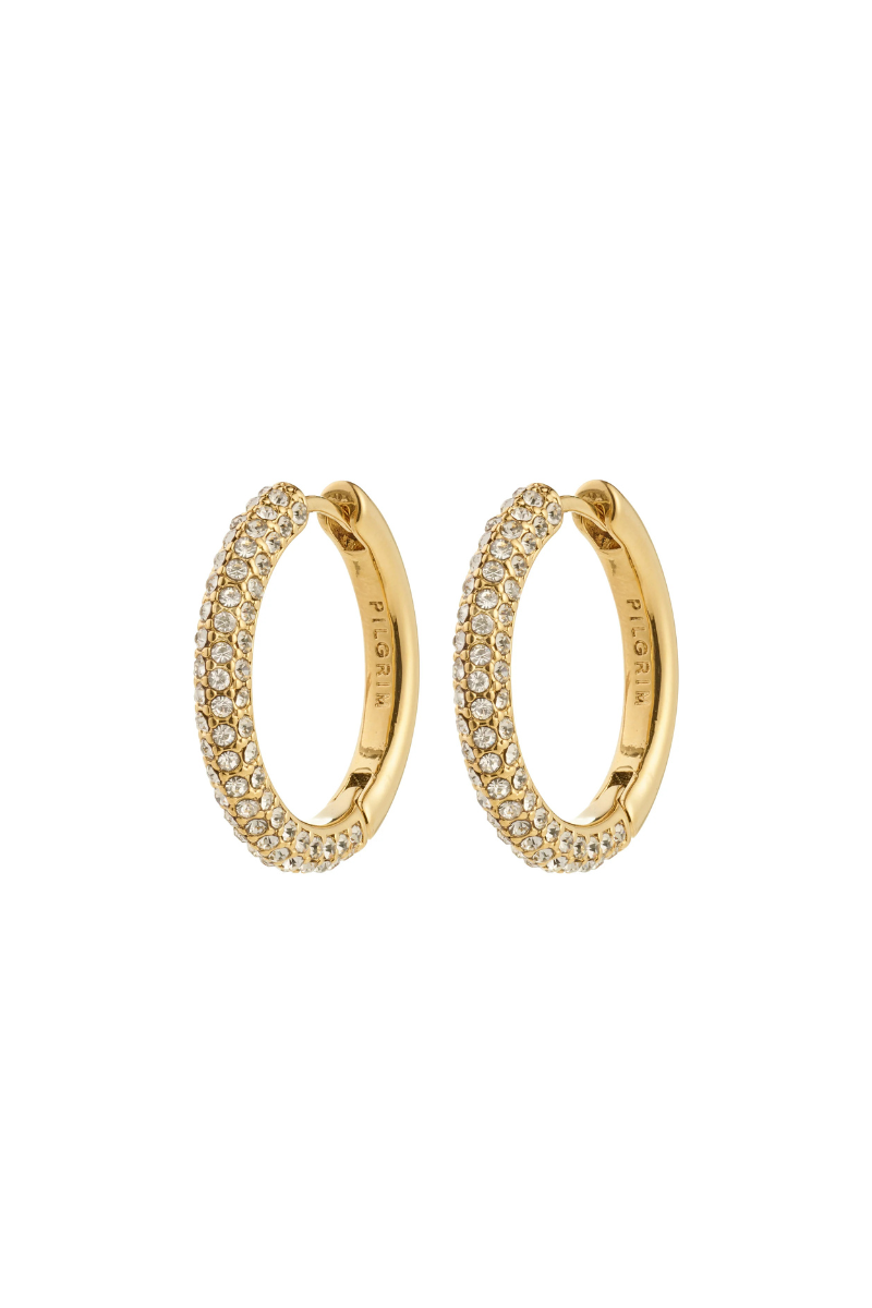 TATUM LG GOLD PLATED EARRINGS