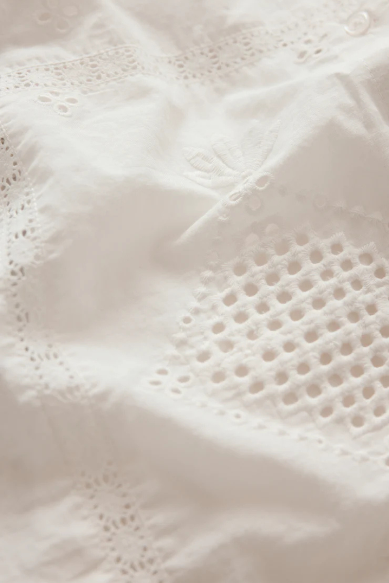 ANNABELLE EYELET DRESS