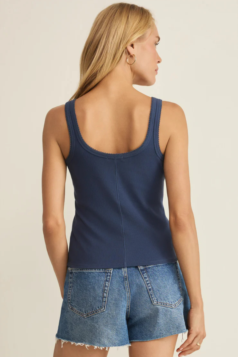NIKO SCALLOP RIB TANK-TB