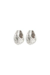 LINCOLN SILVER PLATED EARRINGS