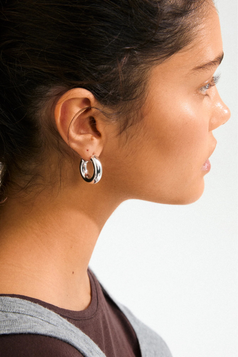 PHASE MD SILVER PLATED EARRINGS