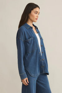 ALL DAY KNIT DENIM JACKET-VI
