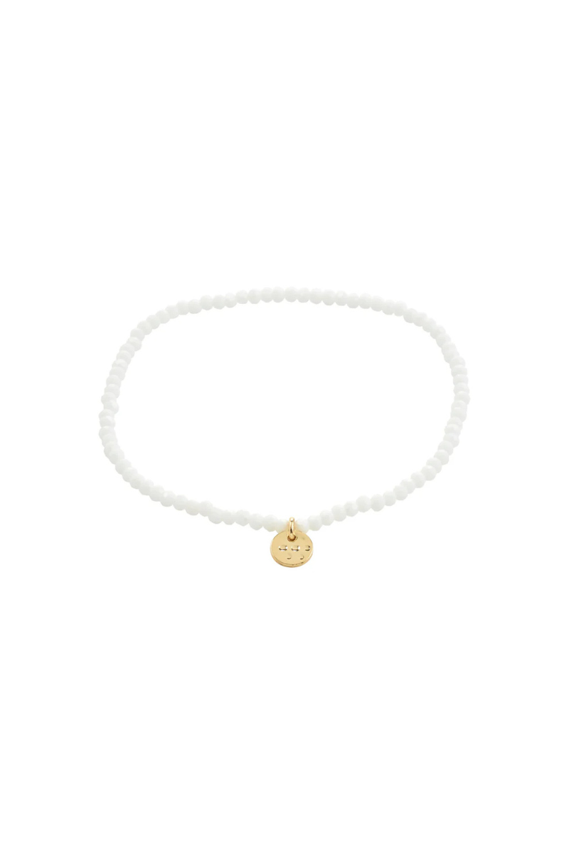INDIE STRETCH BRACELET-WH