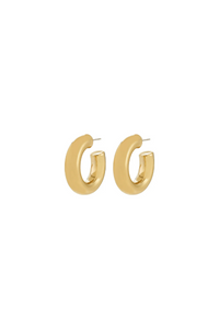 PHASE MD GOLD PLATED EARRINGS
