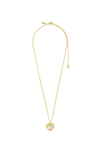NOVA HEART GOLD PLATED NECKLACE