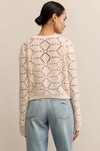 ROSALYN DIAMOND SWEATER CARDIGAN-CR