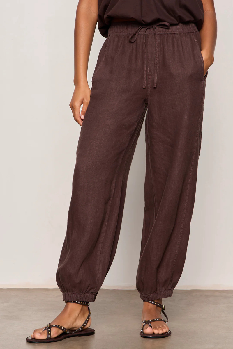 MELODY LINEN BALLOON PANT