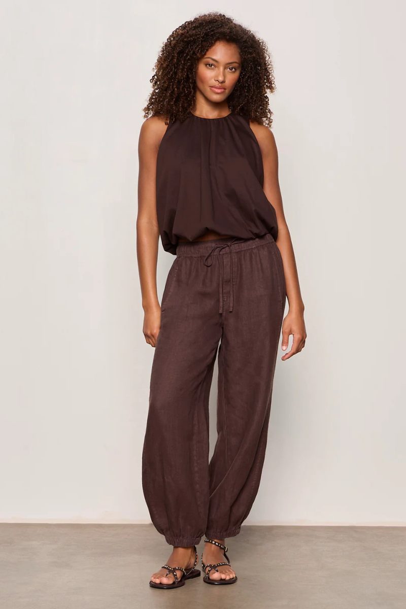 MELODY LINEN BALLOON PANT