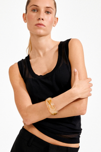 AASE MAXI BANGLE IN COFFEE