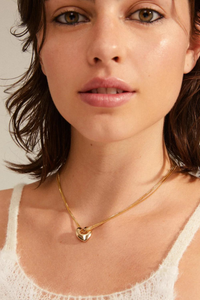 WAVE GOLD PLATED NECKLACE
