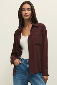 ALFIE LINEN BUTTON UP-CC