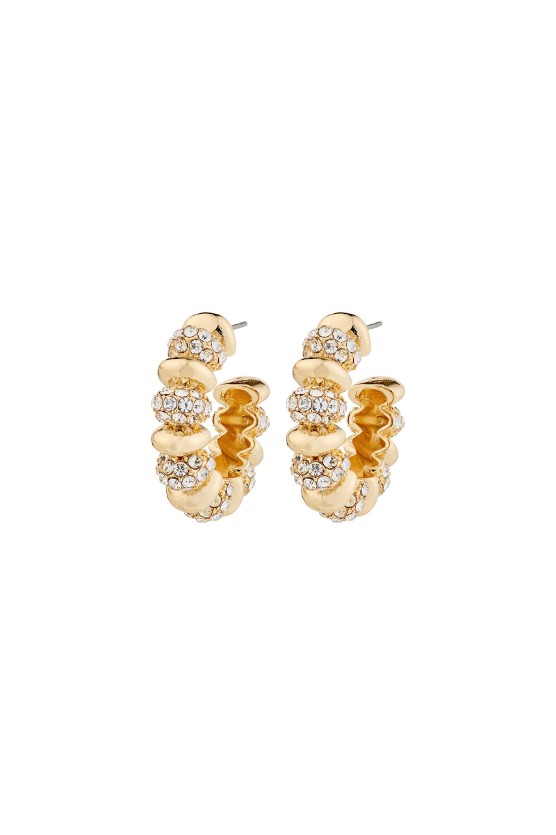 DELPHINE GOLD PLATED EARRINGS