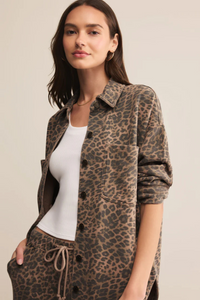 ALL DAY KNIT LEOPARD JACKET