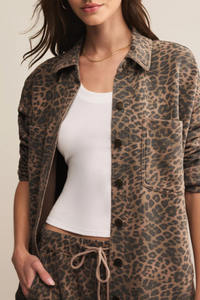 ALL DAY KNIT LEOPARD JACKET