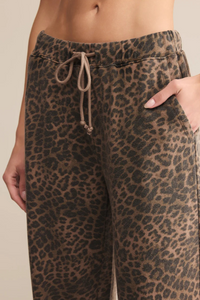 HUNTER KNIT LEOPARD PANT