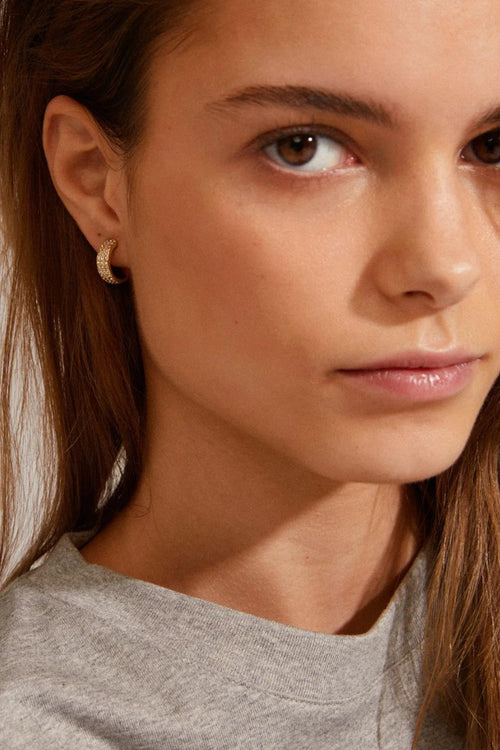 MATYLDA GOLD PLATED EARRINGS
