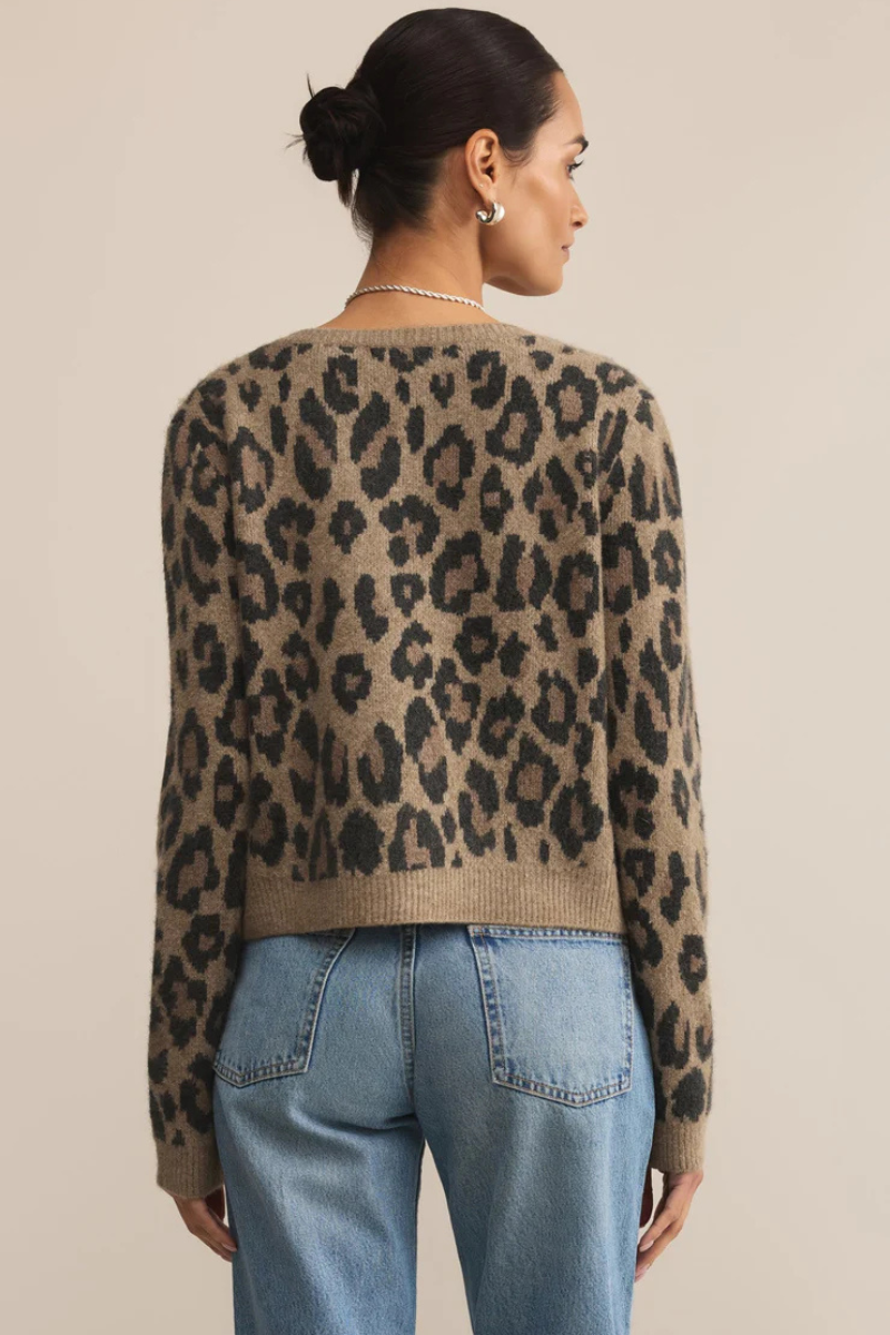 OUTLOOK LEOPARD CARIGAN