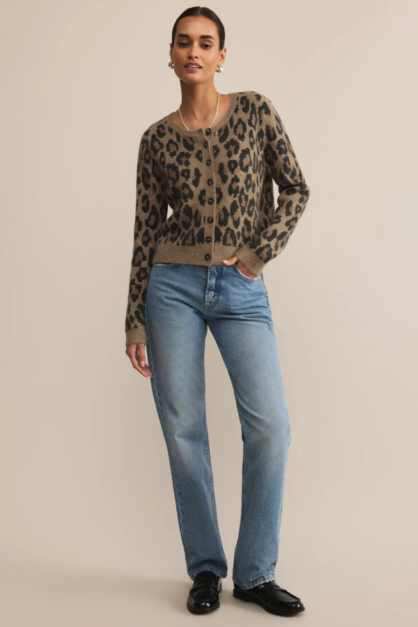 OUTLOOK LEOPARD CARIGAN