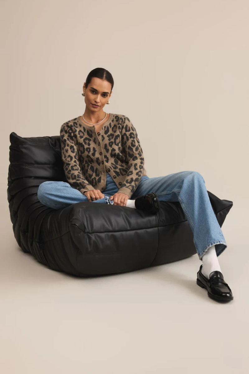 OUTLOOK LEOPARD CARIGAN