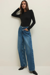 SECOND SKIN CREW LONG SLEEVE TOP-BK