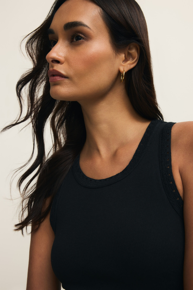 CLARKE MIDI DRESS-BK