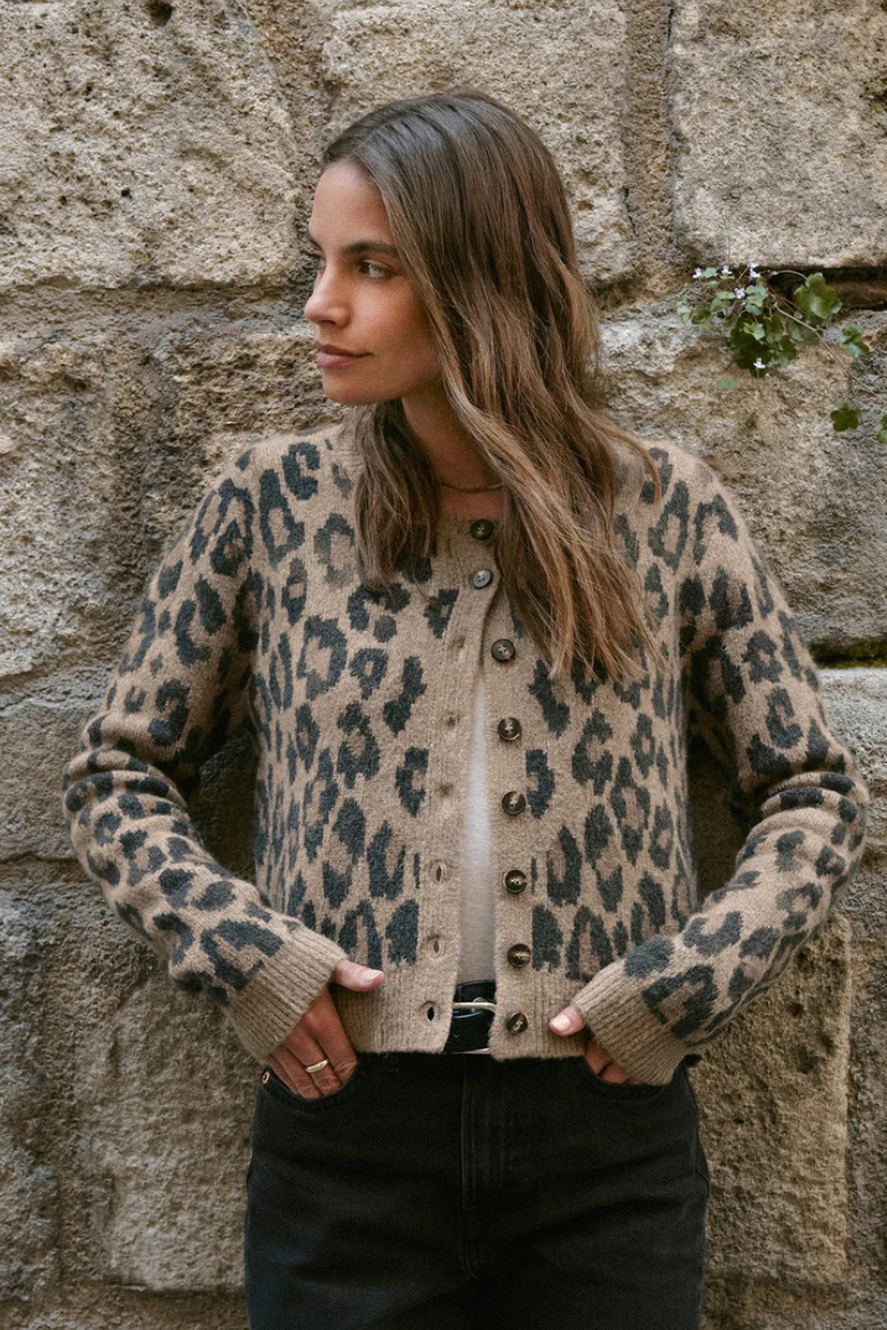 OUTLOOK LEOPARD CARIGAN