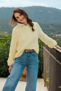 COMING UP COZY SWEATER-YL