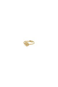 LULU SUN GOLD PLATED RING