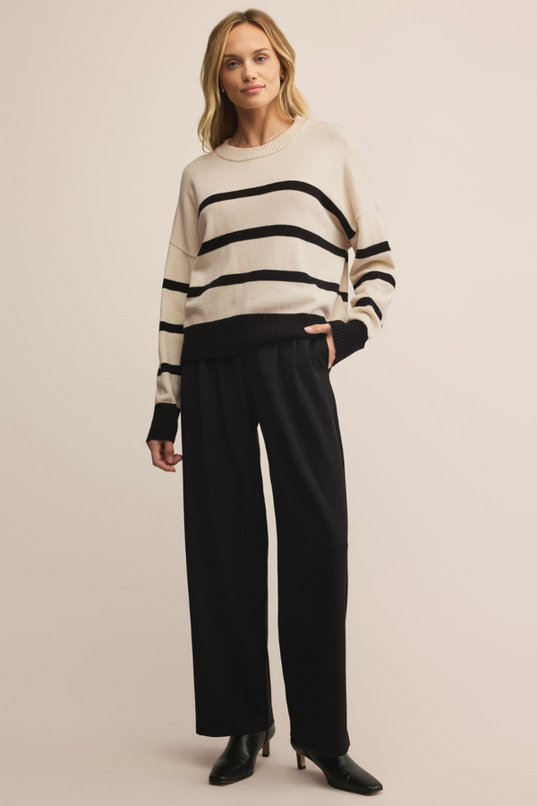 JORDANE STRIPED SWEATER