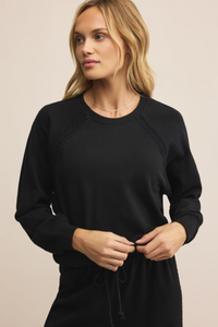 ALL AROUND FRENCH TERRY SWEATSHIRT-BK