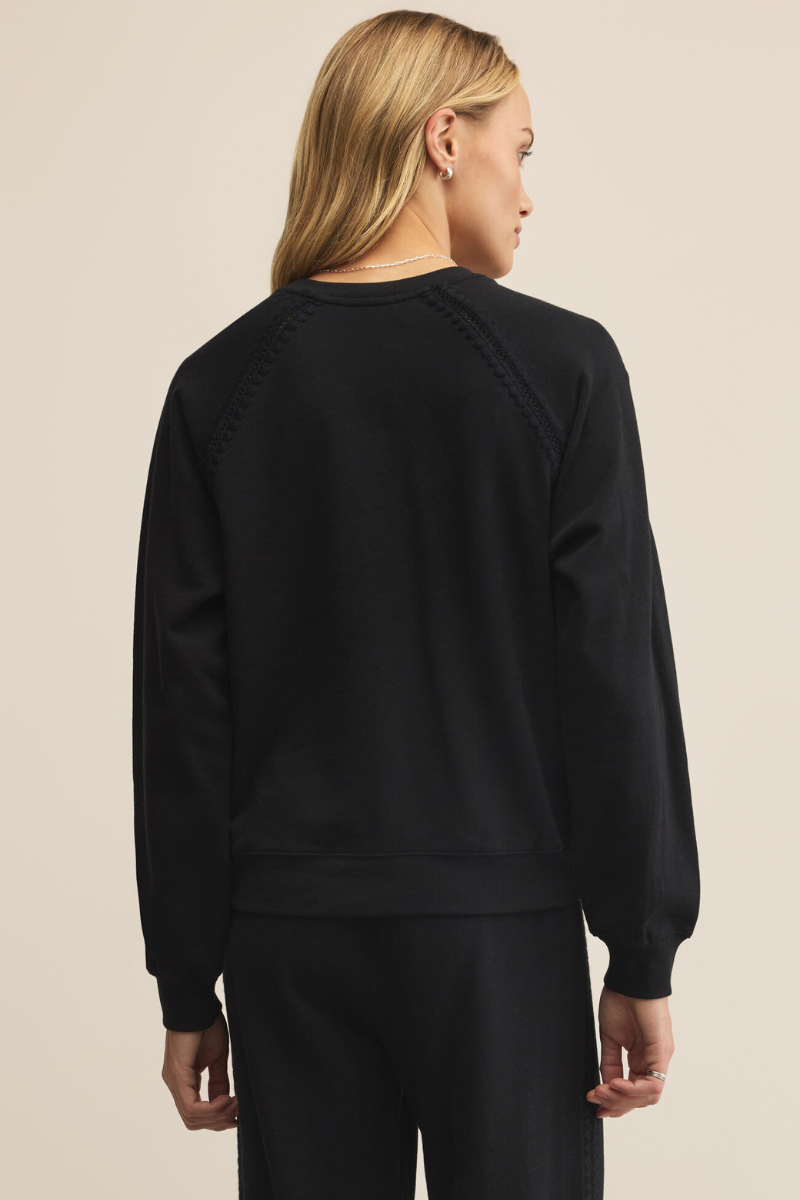 ALL AROUND FRENCH TERRY SWEATSHIRT-BK