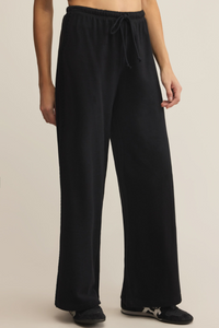 TAKE ALL FRENCH TERRY TRACK PANTS-BK