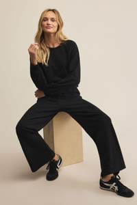 ALL AROUND FRENCH TERRY SWEATSHIRT-BK