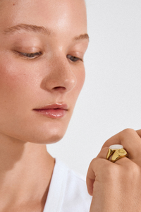 PRISM 2-IN-1 GOLD PLATED RINGS