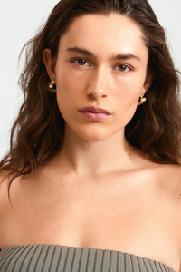 SUNSET GOLD PLATED EARRINGS